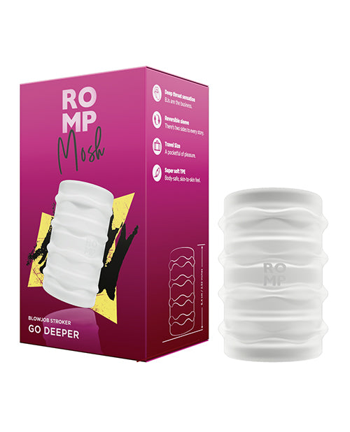 ROMP Mosh BJ Stroker - Clear