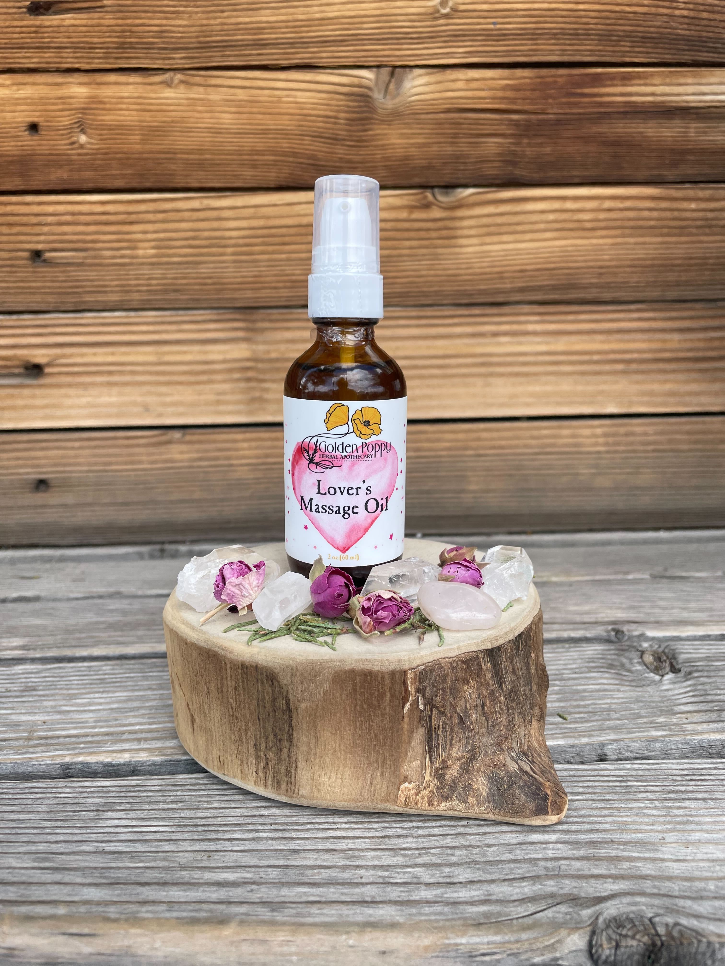 Lover's Massage Oil, 2 oz