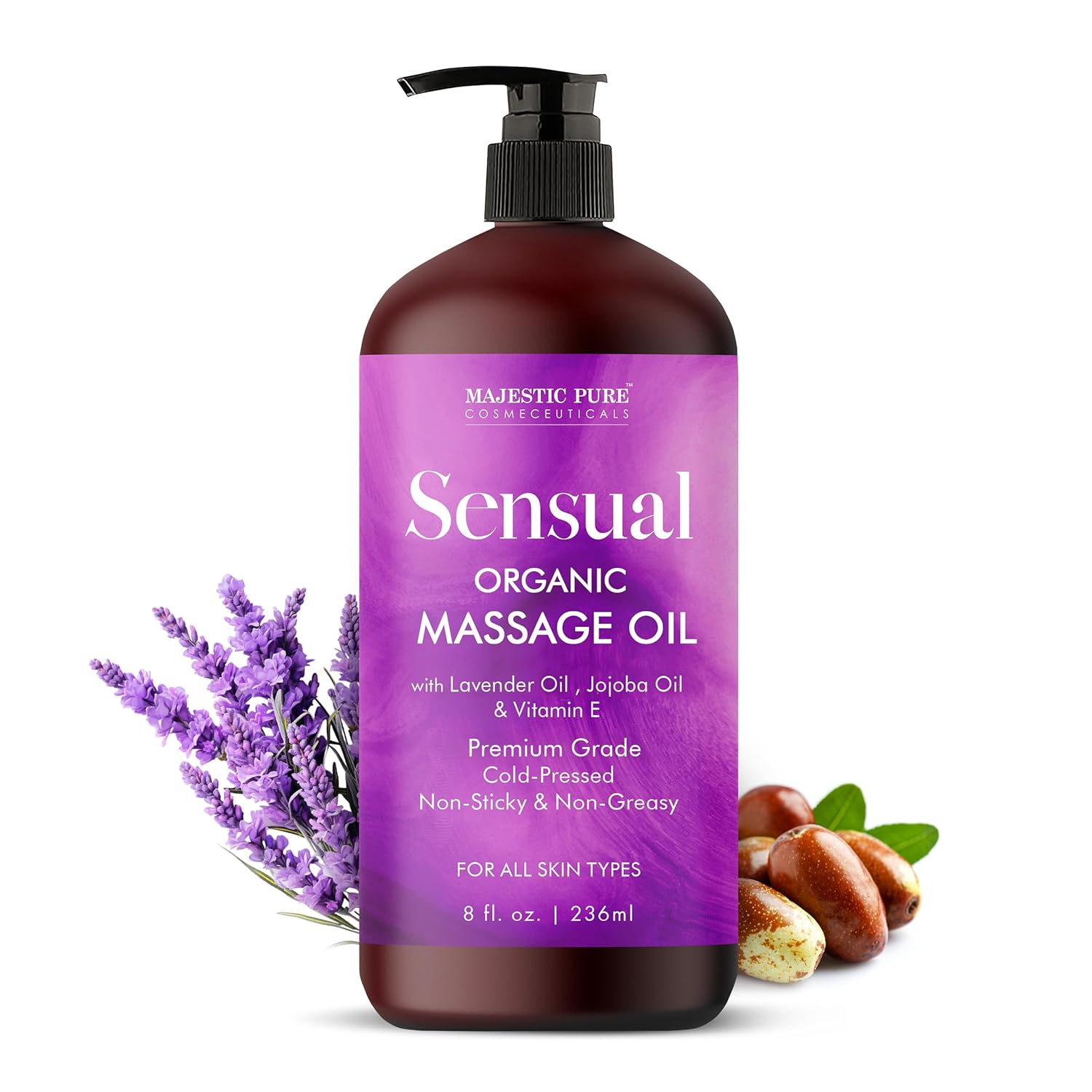 Pure Organic Sensual Massage Oil